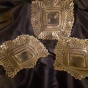 3pc vintage Westmoreland english dishes